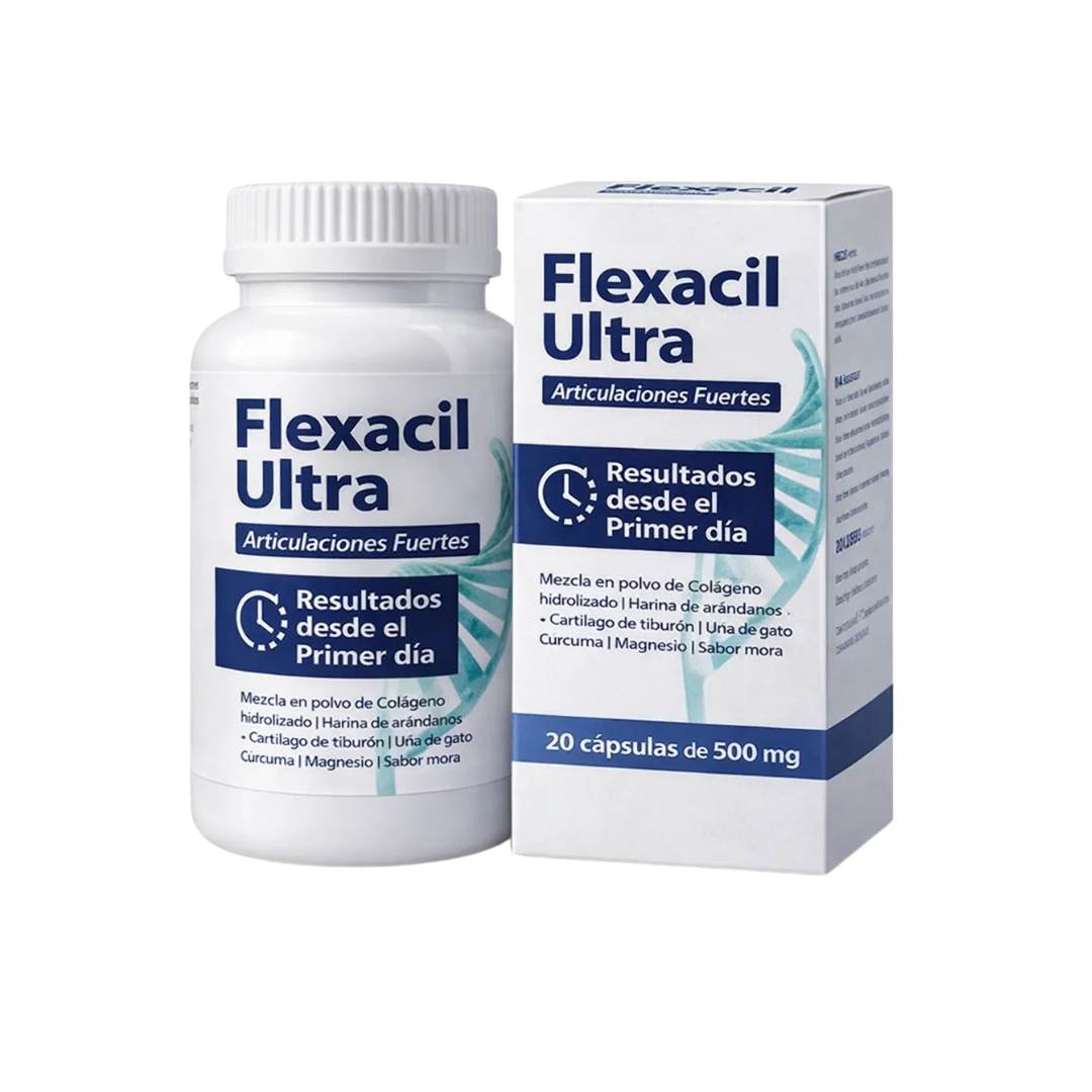 FLEXACIL ULTRA CAPS - Apoyo para articulaciones  fuertes y movilidad diaria