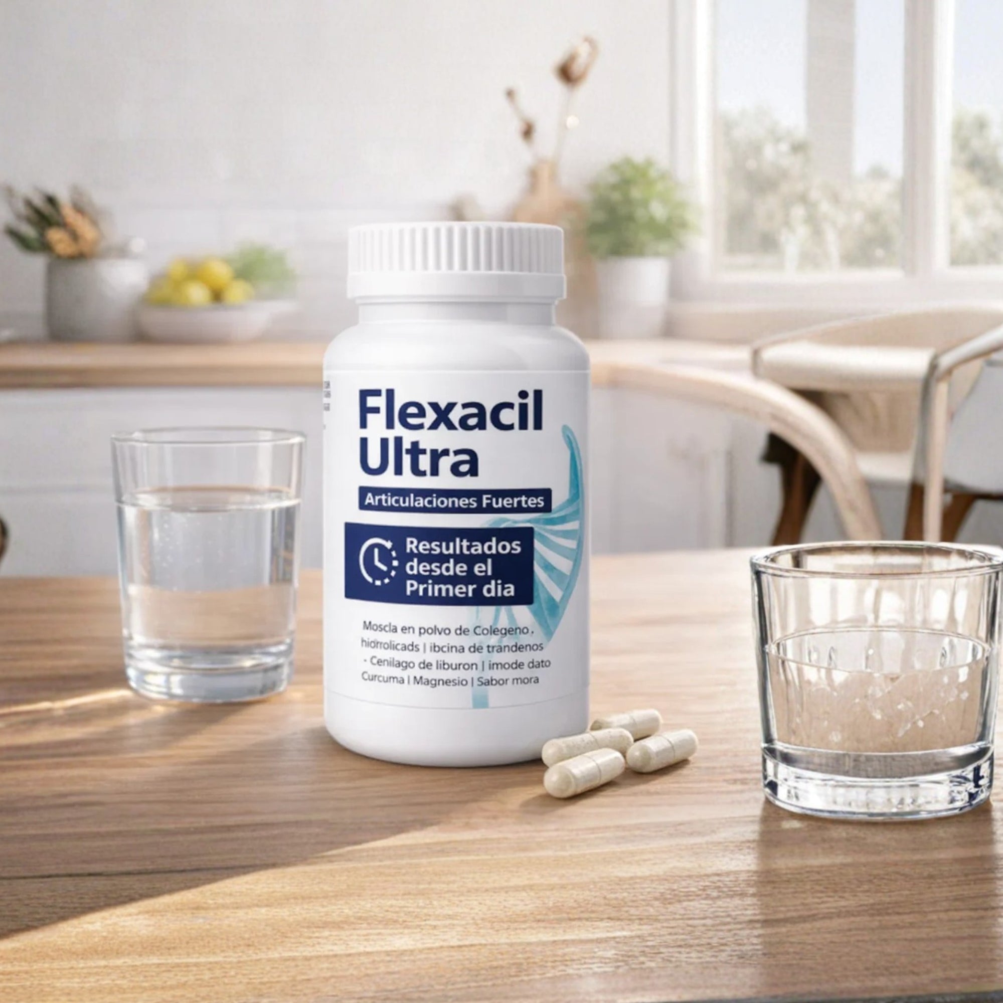 FLEXACIL ULTRA CAPS - Apoyo para articulaciones  fuertes y movilidad diaria