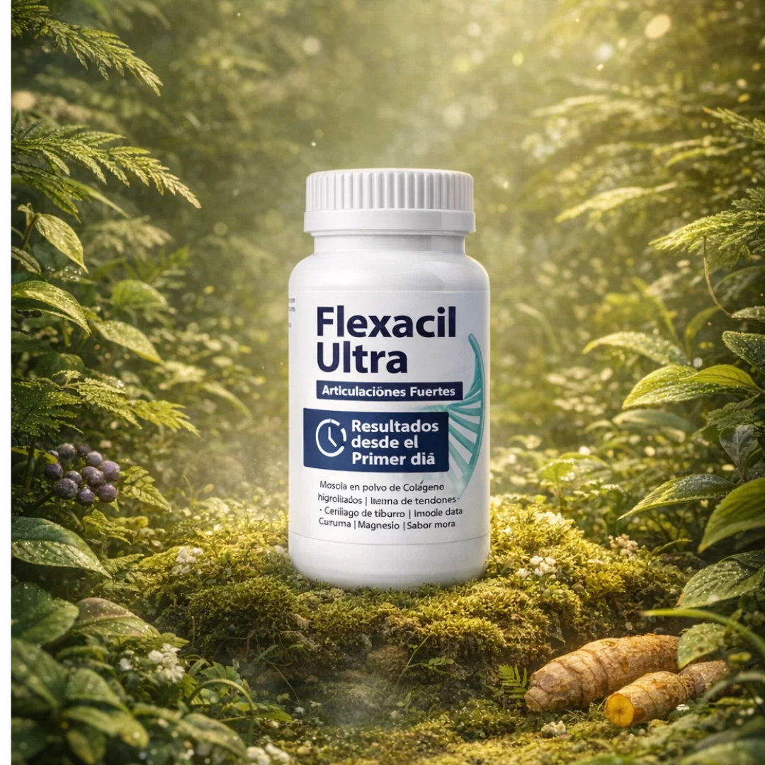 FLEXACIL ULTRA CAPS - Apoyo para articulaciones  fuertes y movilidad diaria