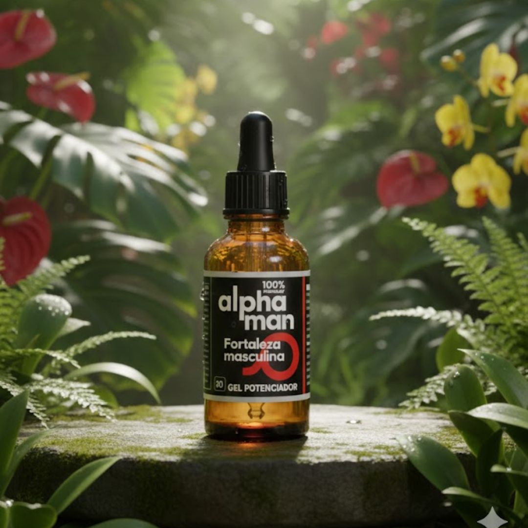 GEL ALPHAMAN GOTERO - Gel masculino concentrado de  aplicación precisa
