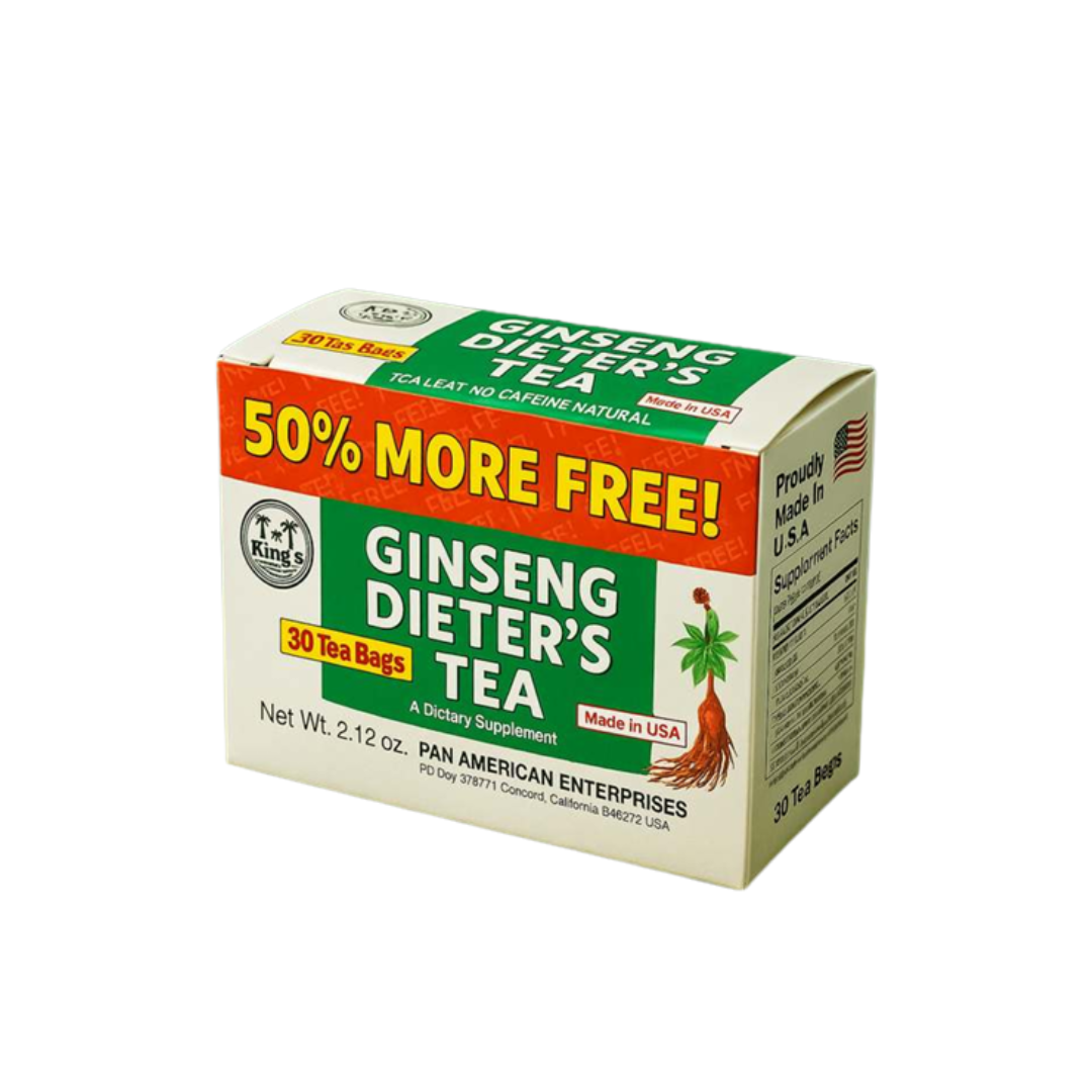 TÉ GINSENG - Desintoxican y  equilibran el cuerpo