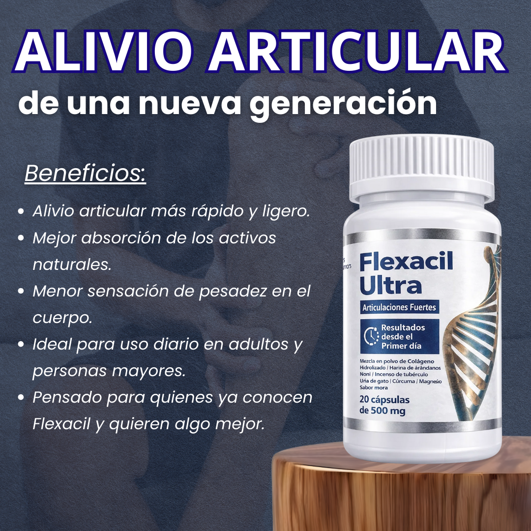 FLEXACIL 2026 - Alivio articular de nueva  generación