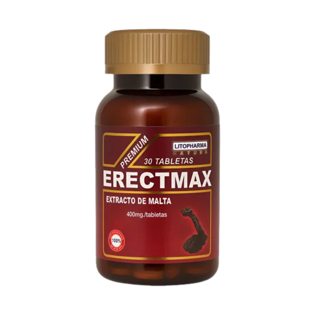 ERECT MAX - Firmeza, energía y vitalidad masculina con fórmula natural  de alto rendimiento.