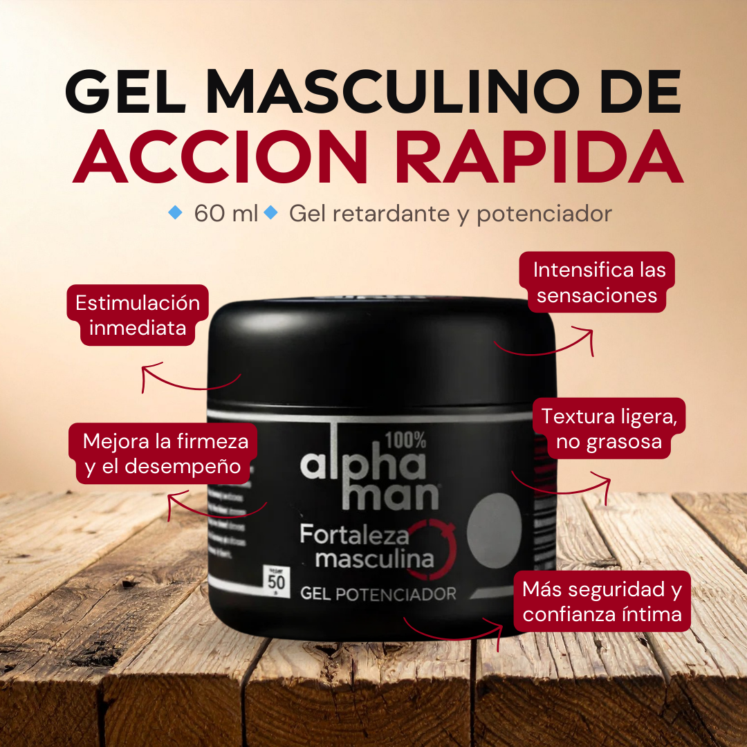 ALPHAMAN GEL POTE