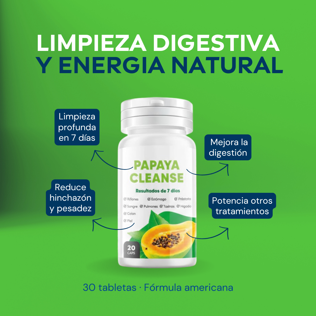 PAPAYA CLEANSE - Multiplica el efecto de cualquier tratamiento.