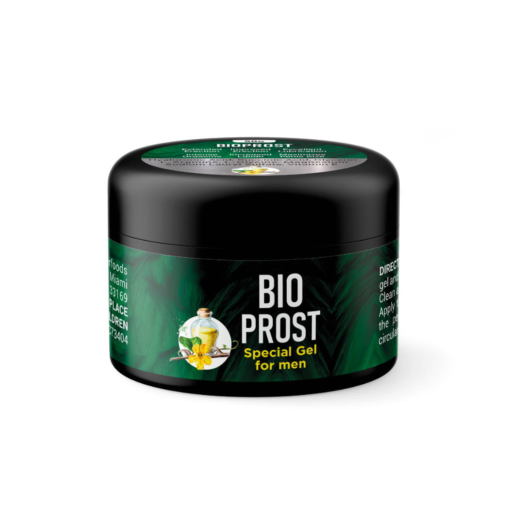 BIOPROST GEL RETARDANTE - Control Total, Más Duración y un Aroma que Despierta la Pasión