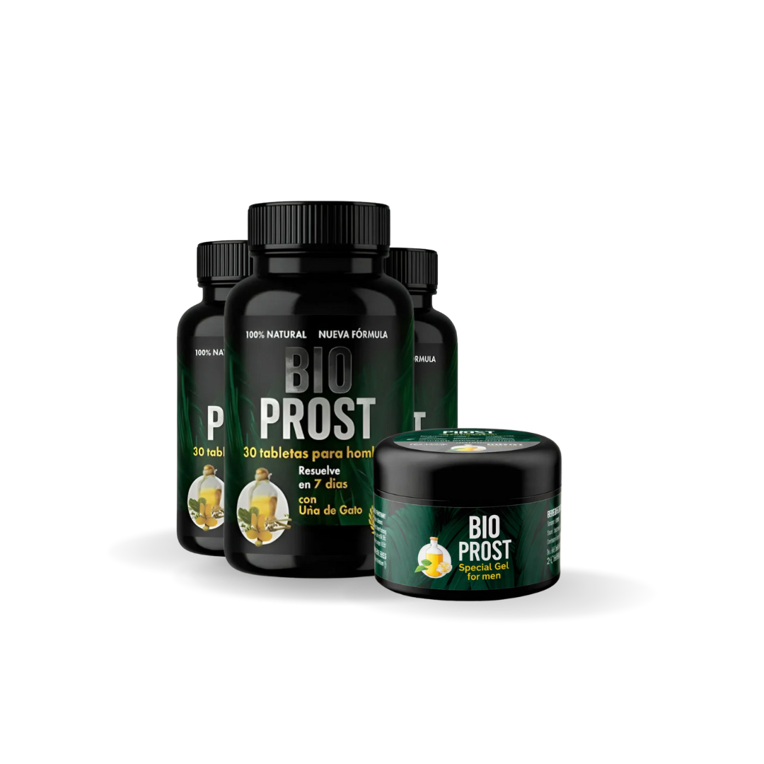 3 Bio Prosts Americanos + 1 Gel Retardante