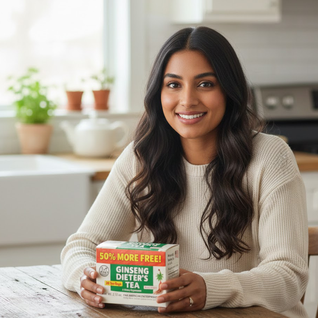 TÉ GINSENG - Desintoxican y  equilibran el cuerpo