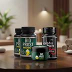 2 Bio Prost + 1 Alpha Man + 1 Gel Retardante