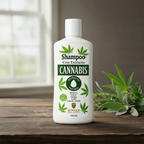 SHAMPOO CANNABIS - Todo en 1, limpia, nutre y frena la caída del cabello.